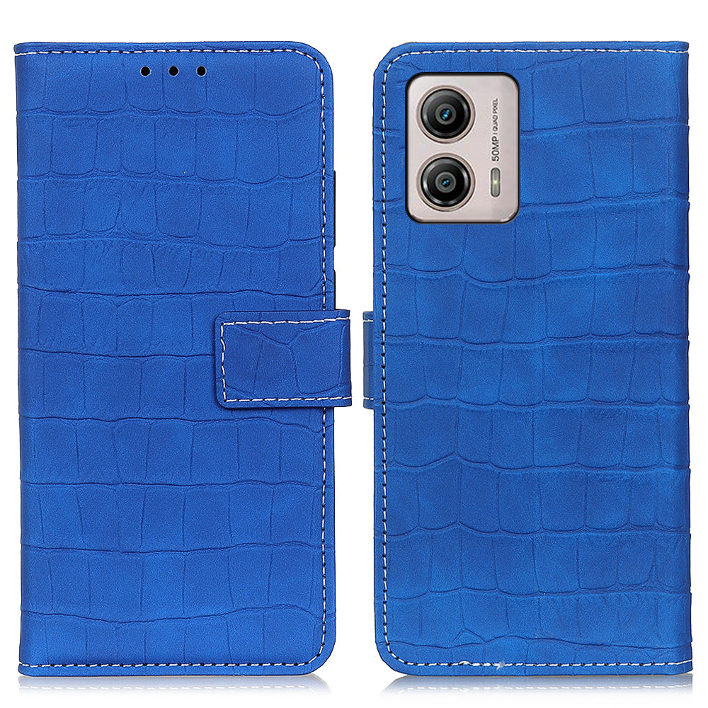 For Motorola Moto G53 5G Smartphone Case Flip Leather Wallet Cover Stand Crocodile Texture Shell For Motorola Moto G53 5G Smartphone Case Flip Leather Wallet Cover Stand Crocodile Texture Shell
